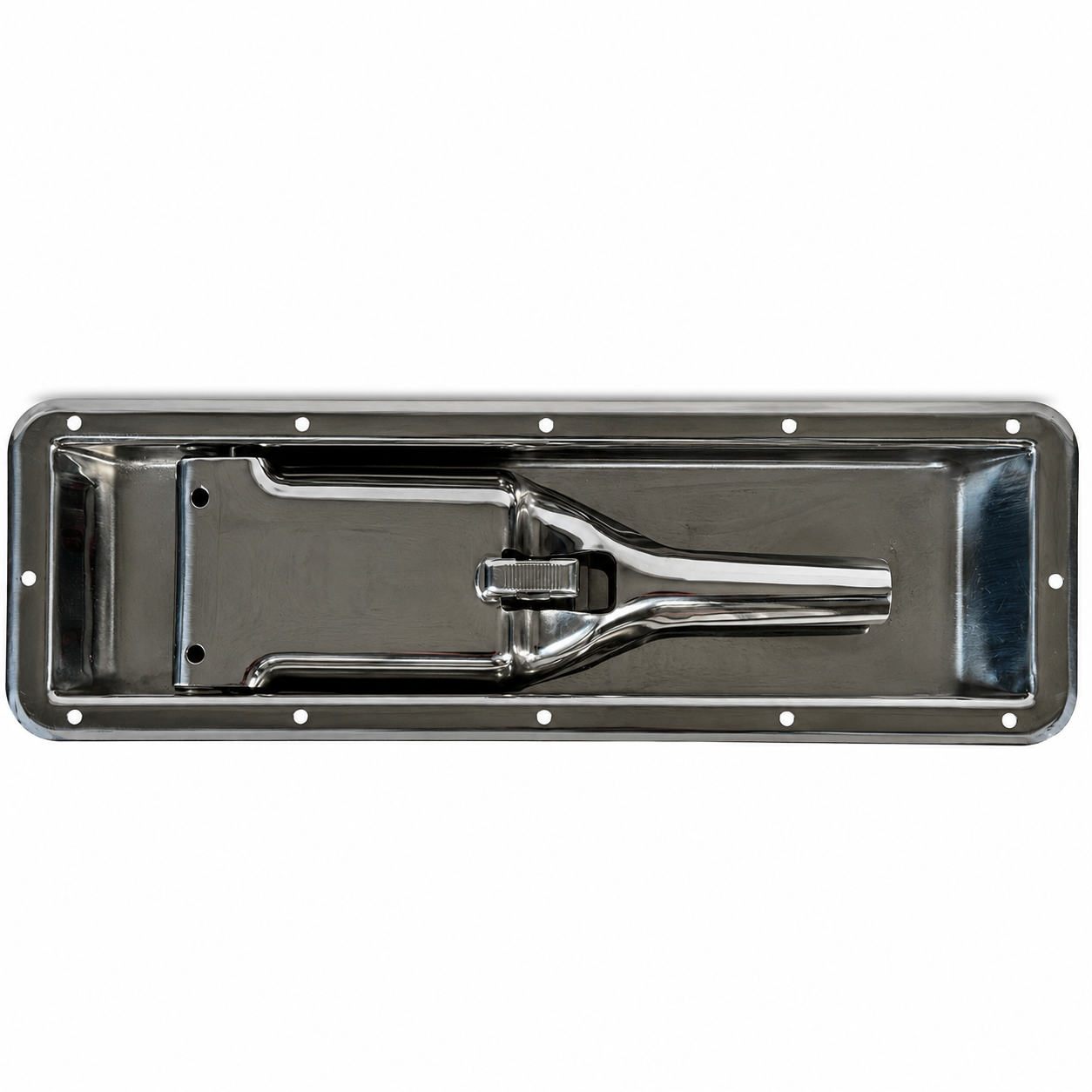 Haulmark Race Trailer Recessed Handle Cam Lock - Stainless