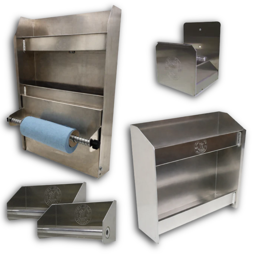 Pit Pal Kit (Medium Cabinet, Junior Cabinet, Cord Bracket, & Strap Hanger Pair