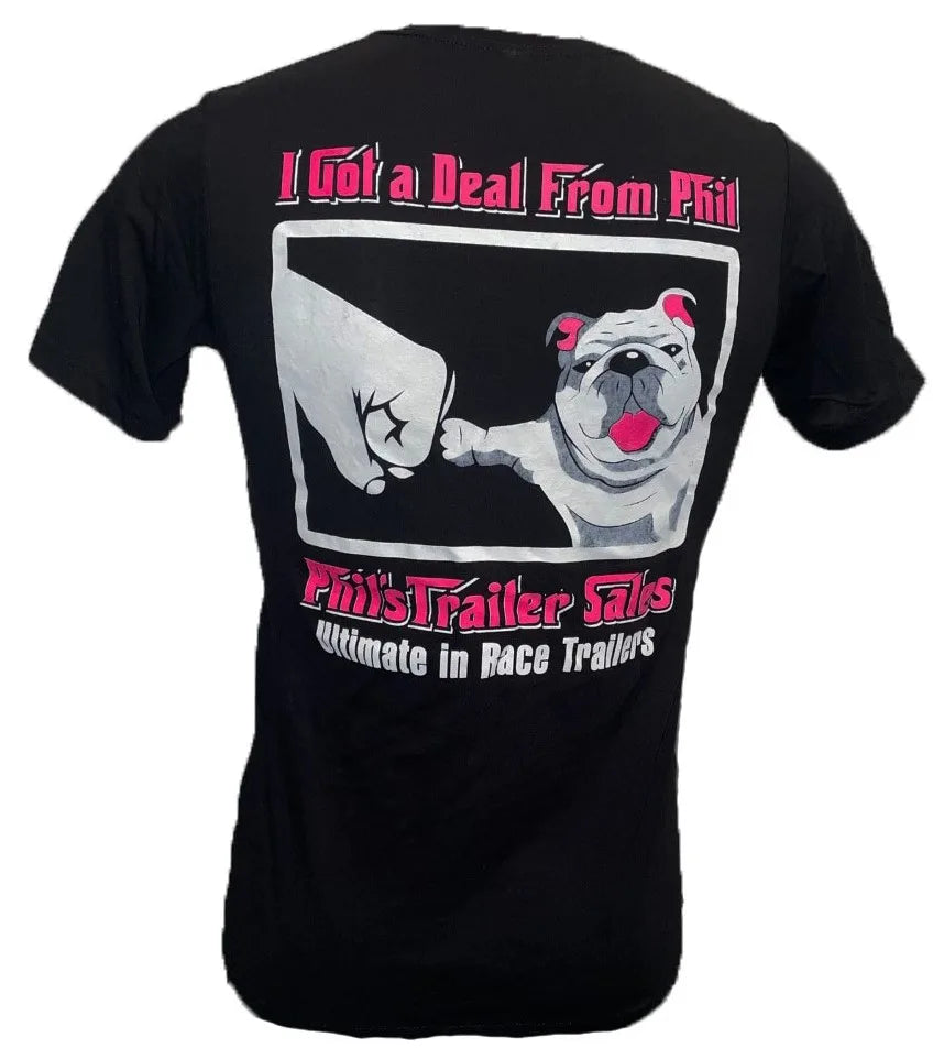 I Got a Deal from Phil! - Short Sleeve T-shirt - Pink