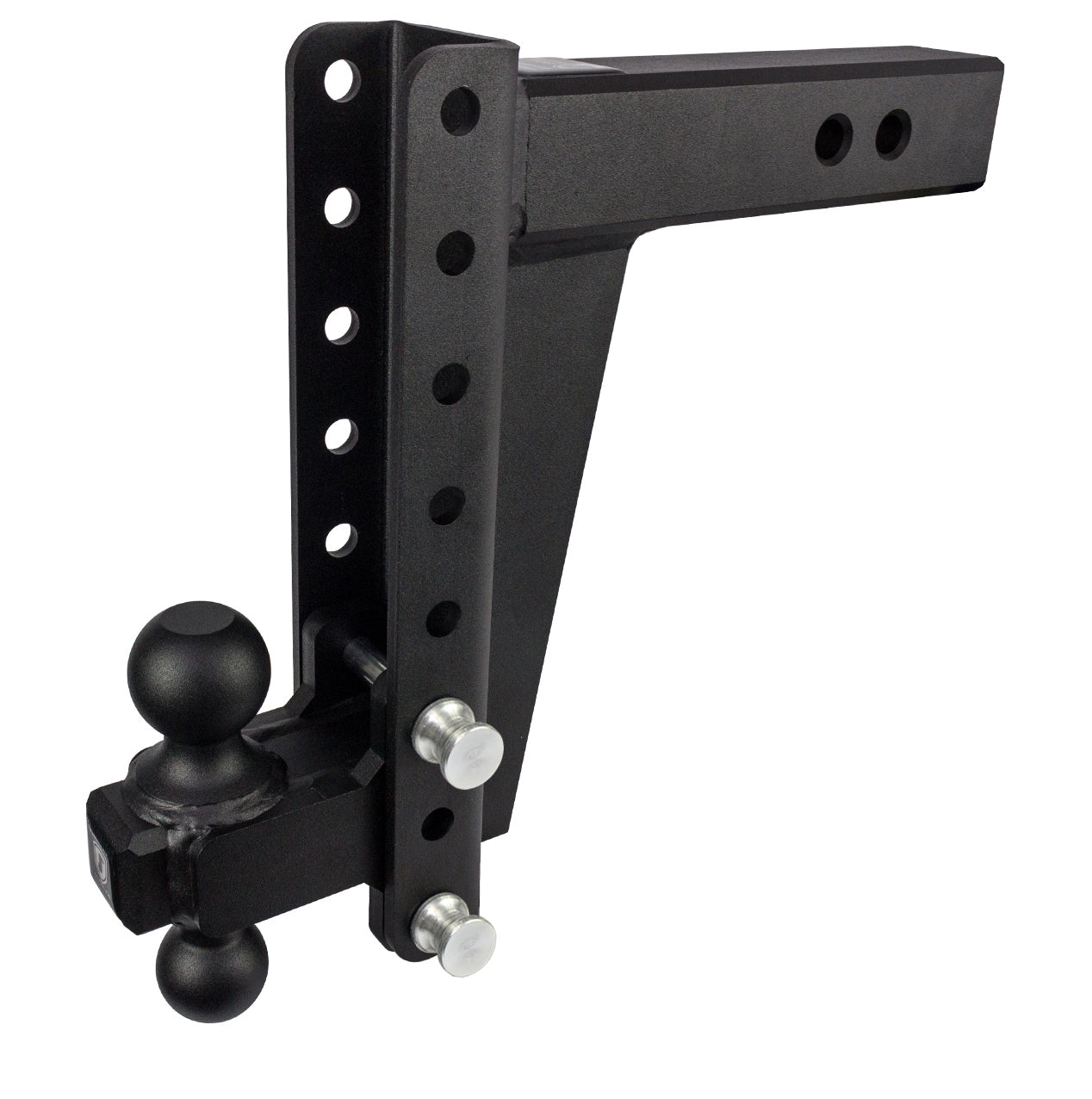 2.5" Heavy Duty Adjustable Trailer Hitch - 10" Drop/Rise