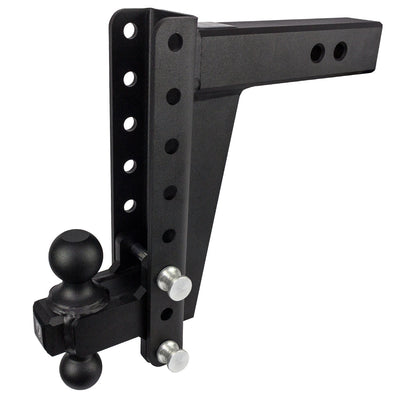 2.5" Heavy Duty Adjustable Trailer Hitch - 10" Drop/Rise