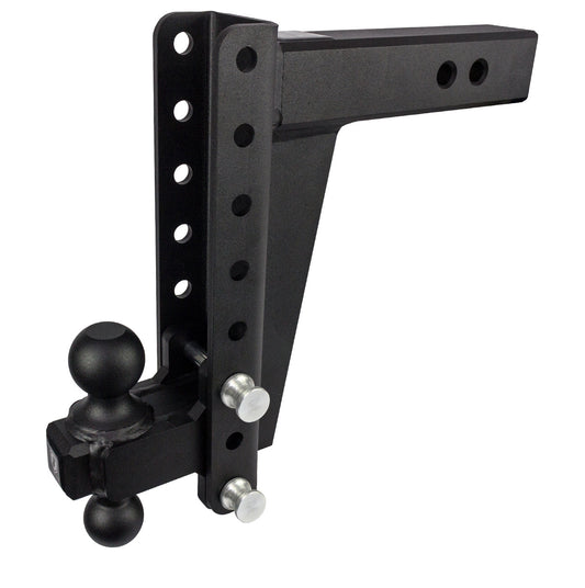 2.5" Heavy Duty Adjustable Trailer Hitch - 10" Drop/Rise