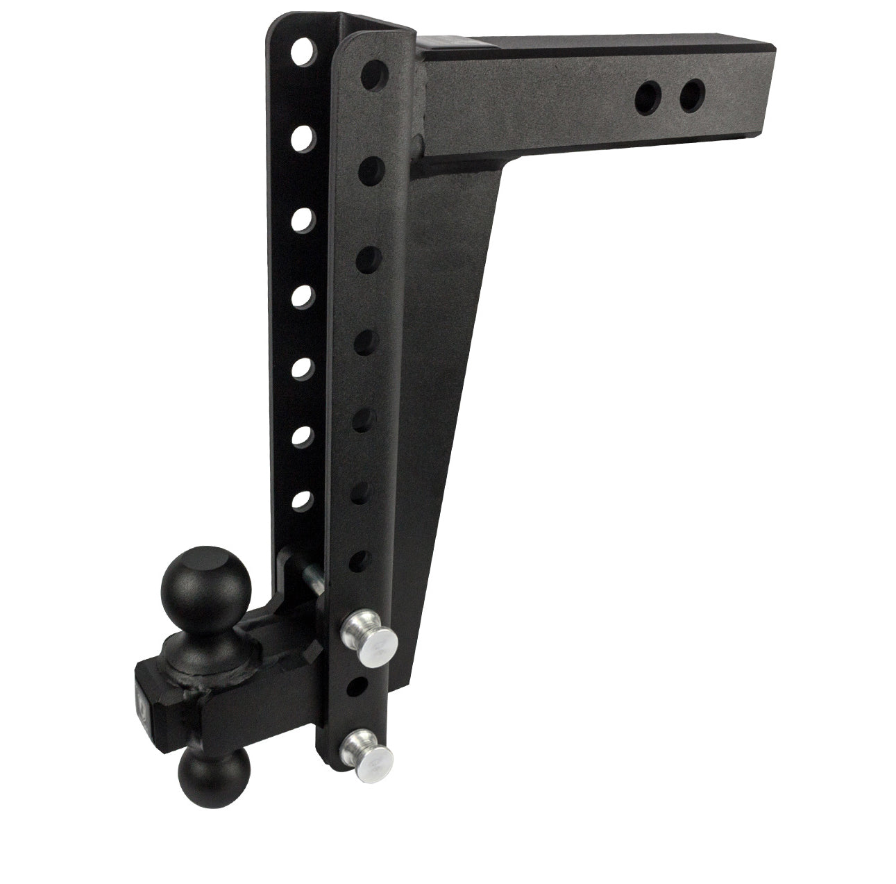 2.5" Heavy Duty Adjustable Trailer Hitch - 14" Drop/Rise