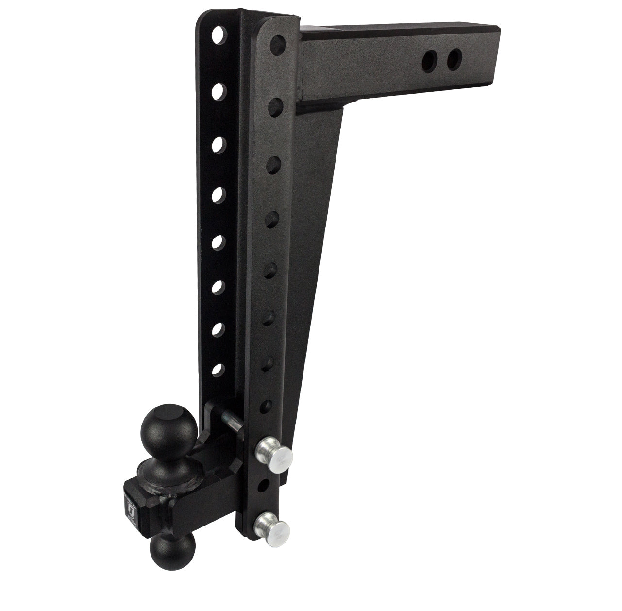 2.5" Heavy Duty Adjustable Trailer Hitch - 16" Drop/Rise