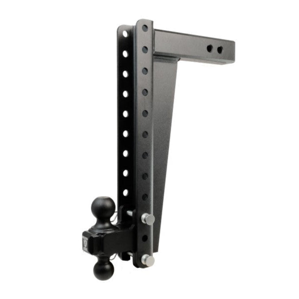 2.5" Heavy Duty Adjustable Trailer Hitch - 18" Drop/Rise