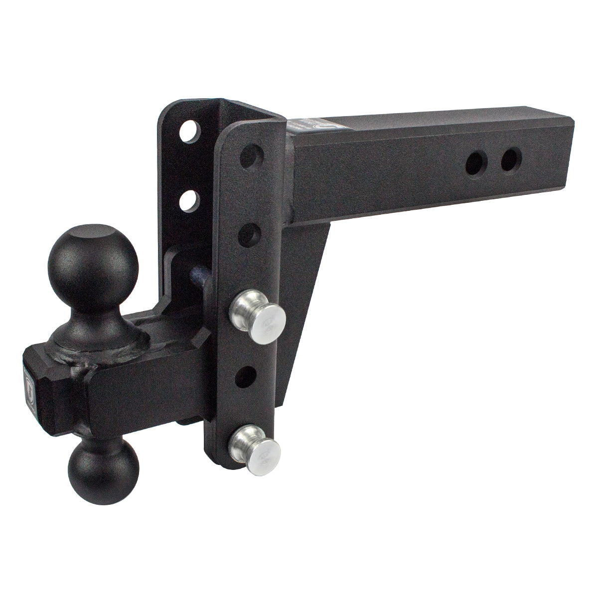 2.5" Heavy Duty Adjustable Trailer Hitch - 4" Drop/Rise