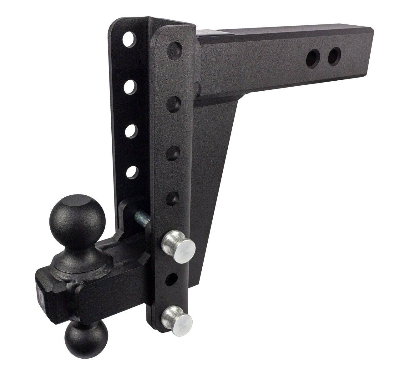 2.5" Heavy Duty Adjustable Trailer Hitch - 8" Drop/Rise