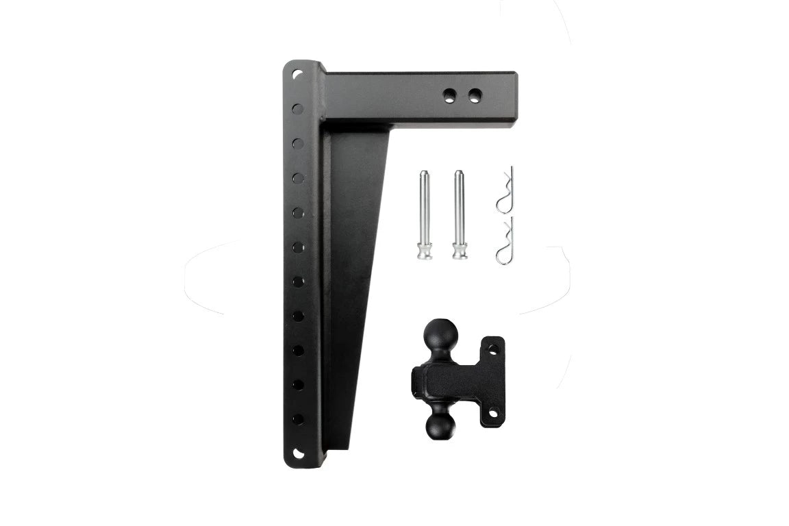 3.0" Heavy Duty Adjustable Trailer Hitch - 20" Drop/Rise