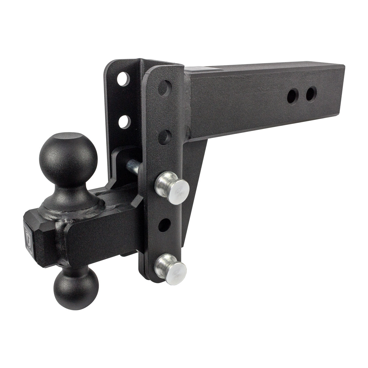 3.0" Heavy Duty Adjustable Trailer Hitch - 4" Drop/Rise