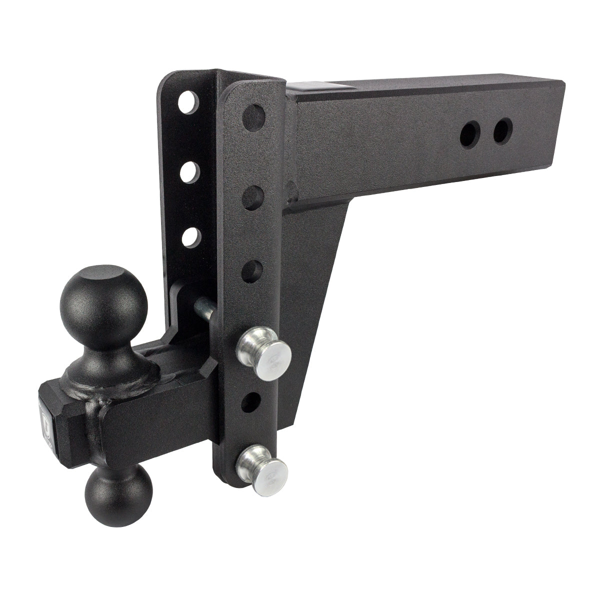 3.0" Heavy Duty Adjustable Trailer Hitch - 6" Drop/Rise