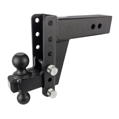 3.0" Heavy Duty Adjustable Trailer Hitch - 6" Drop/Rise