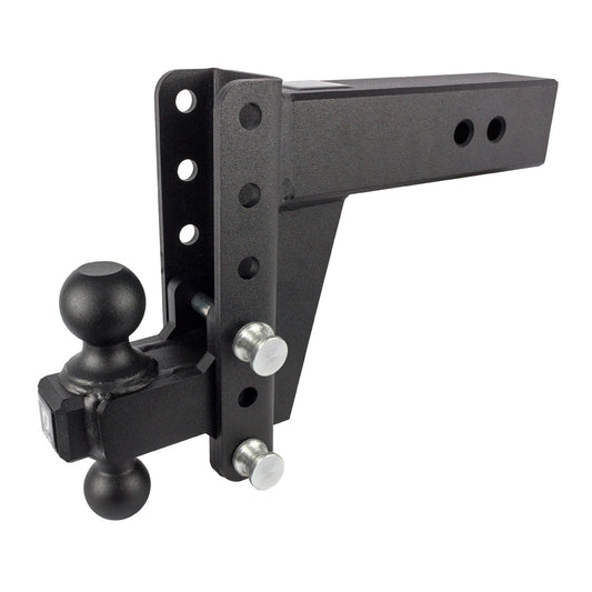 3.0" Heavy Duty Adjustable Trailer Hitch - 6" Drop/Rise
