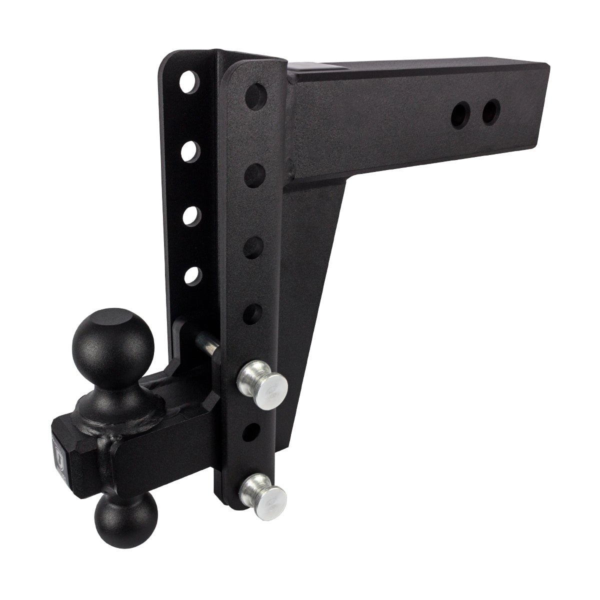 3.0" Heavy Duty Adjustable Trailer Hitch - 8" Drop/Rise