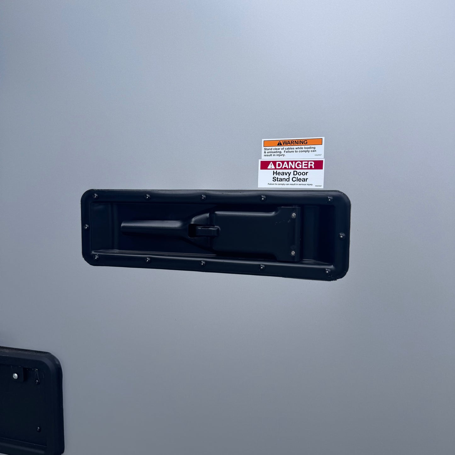 Haulmark Race Trailer Recessed Handle Cam Lock - Black