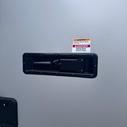 Haulmark Race Trailer Recessed Handle Cam Lock - Black