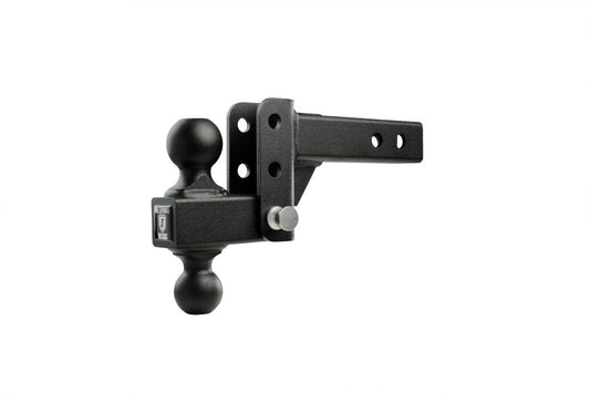 2.0" Light Duty Adjustable Trailer Hitch - 2" Drop/Rise