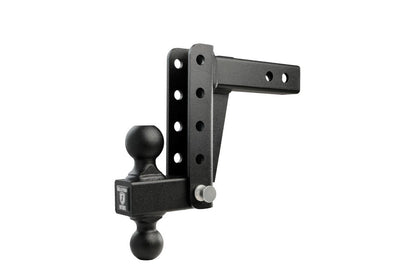 2.0" Light Duty Adjustable Trailer Hitch - 6" Drop/Rise