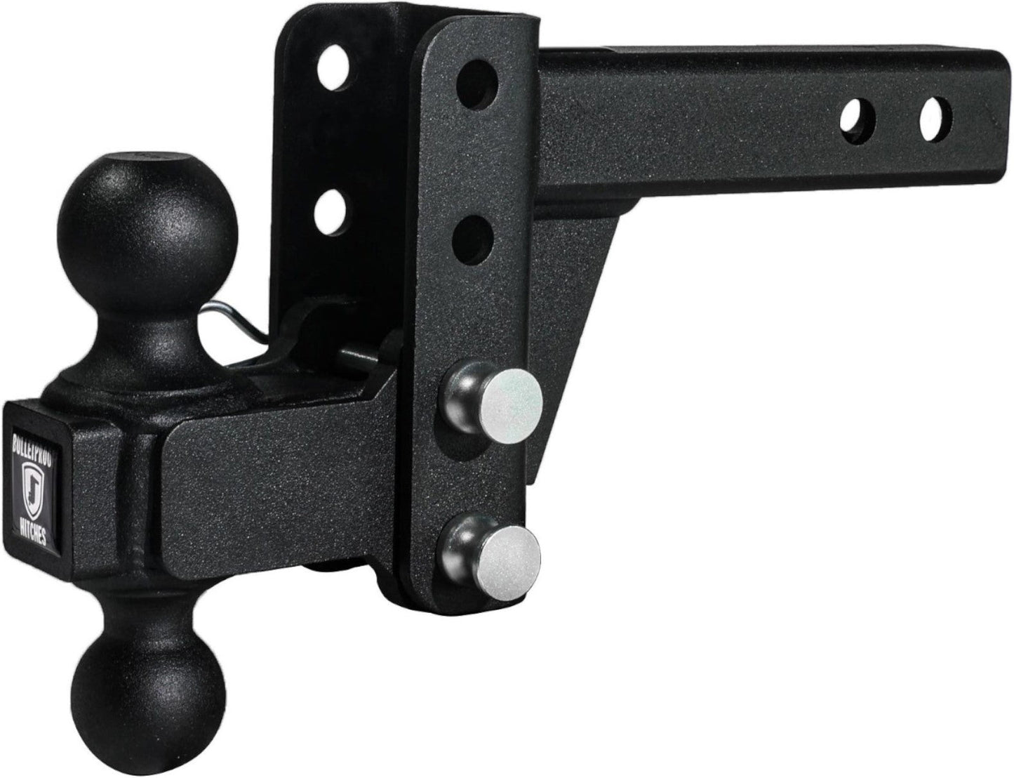 2.0" Medium Duty Adjustable Trailer Hitch - 2" Drop/Rise