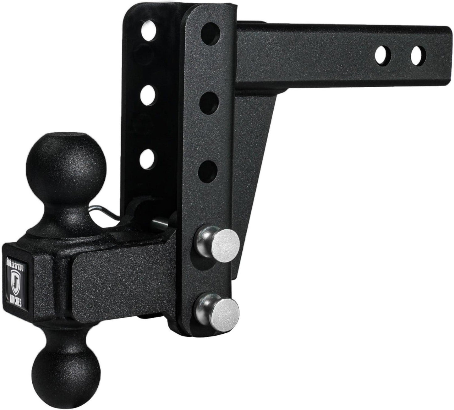 2.0" Medium Duty Adjustable Trailer Hitch - 4" Drop/Rise