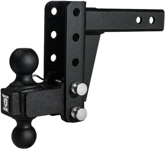 2.0" Medium Duty Adjustable Trailer Hitch - 4" Drop/Rise