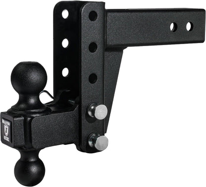 2.5" Medium Duty Adjustable Trailer Hitch - 4" Drop/Rise