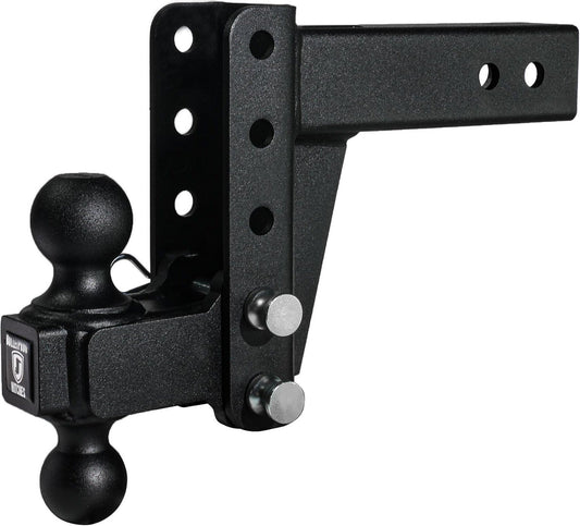 2.5" Medium Duty Adjustable Trailer Hitch - 4" Drop/Rise