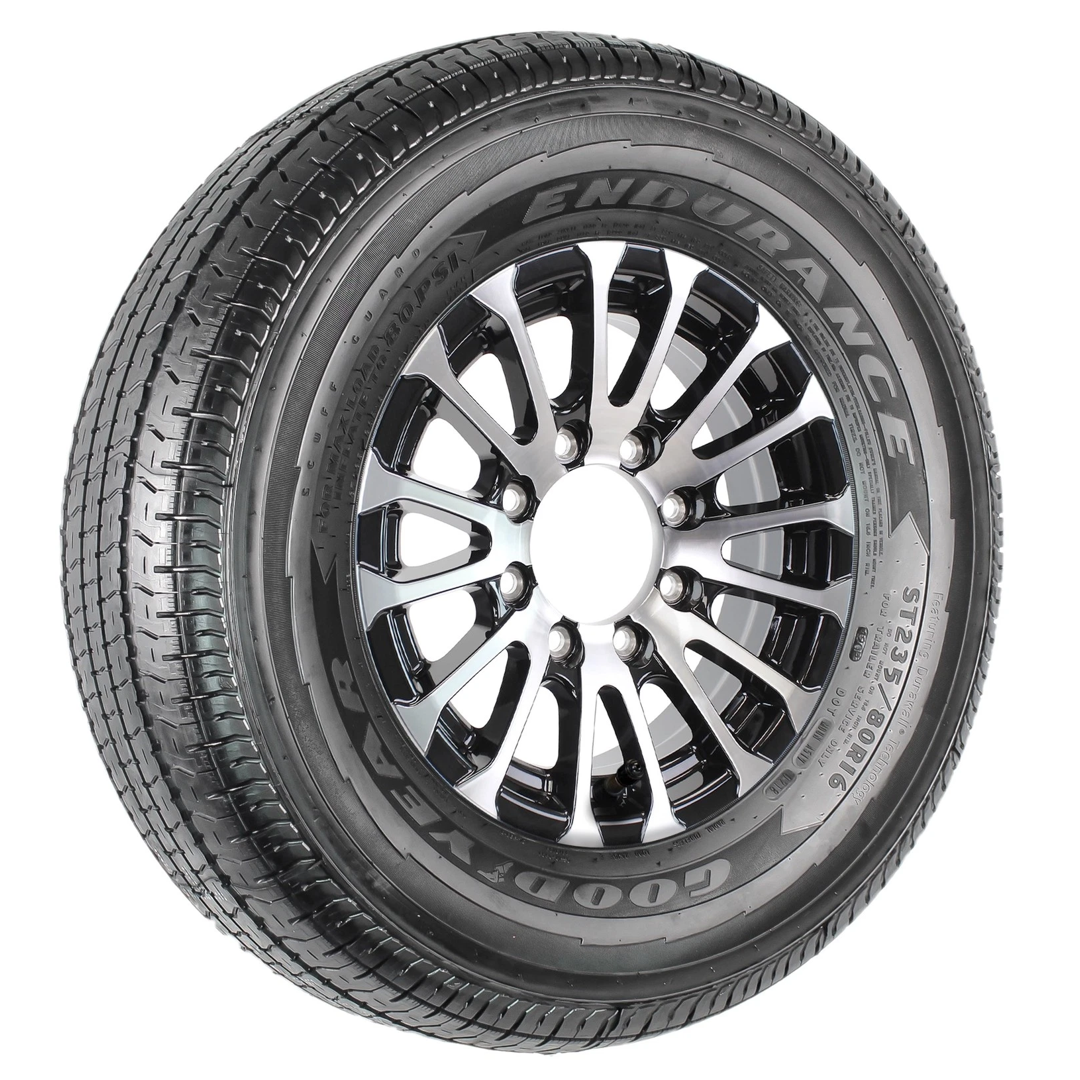 Haulmark 16" Aluminum Wheel & Tire (8 Lug)